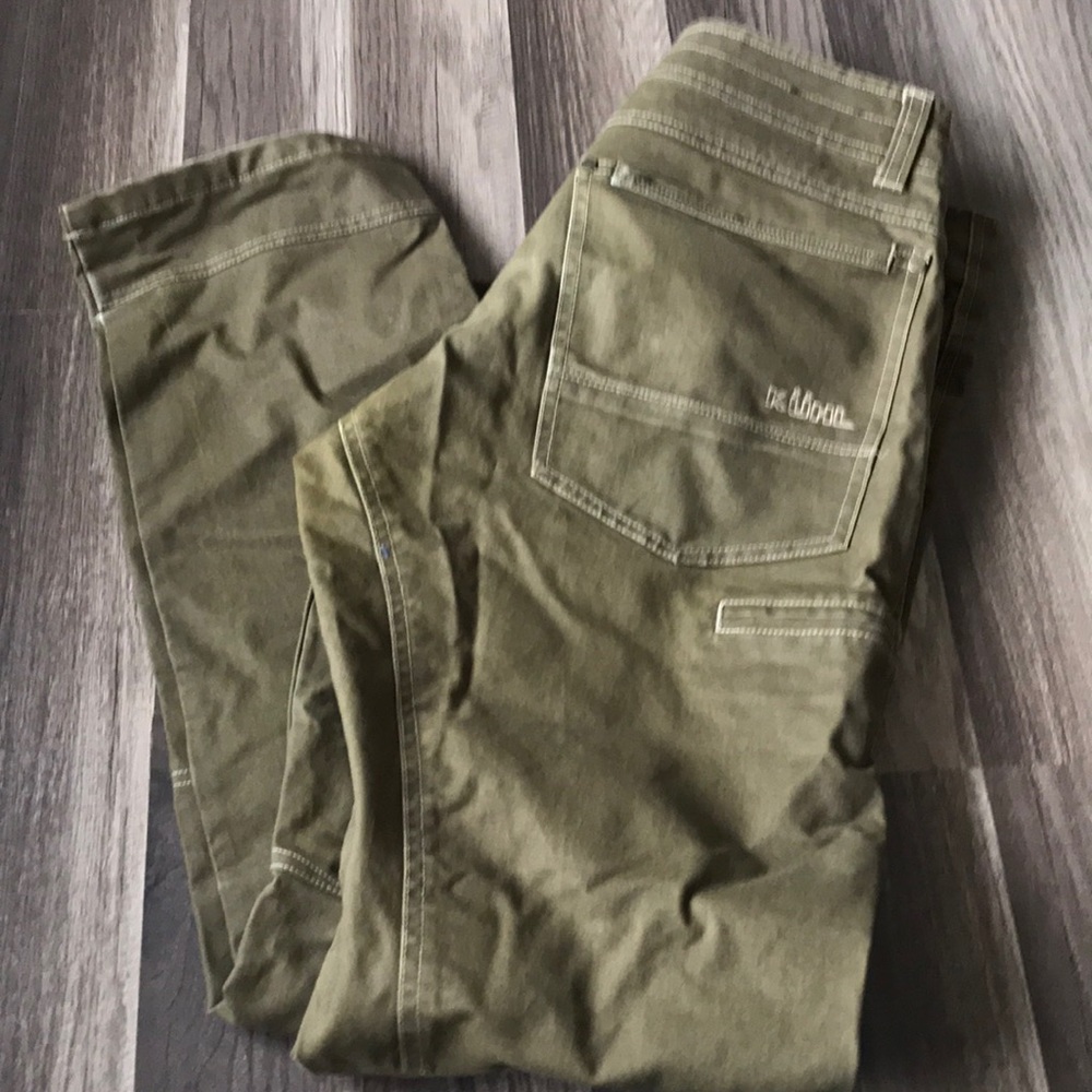 Men’s Kuhl Rydr lean pants- olive